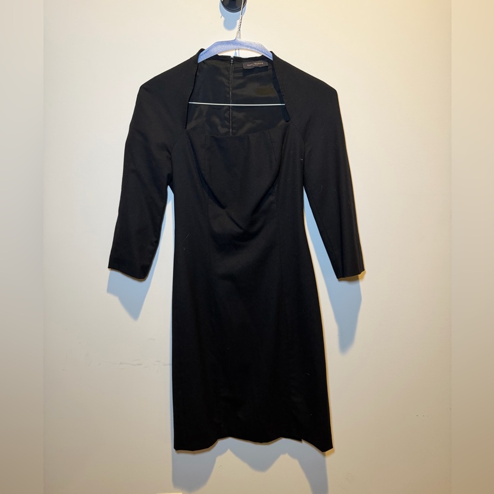 Piazza Sempione Black Long Sleeve‎ Dress